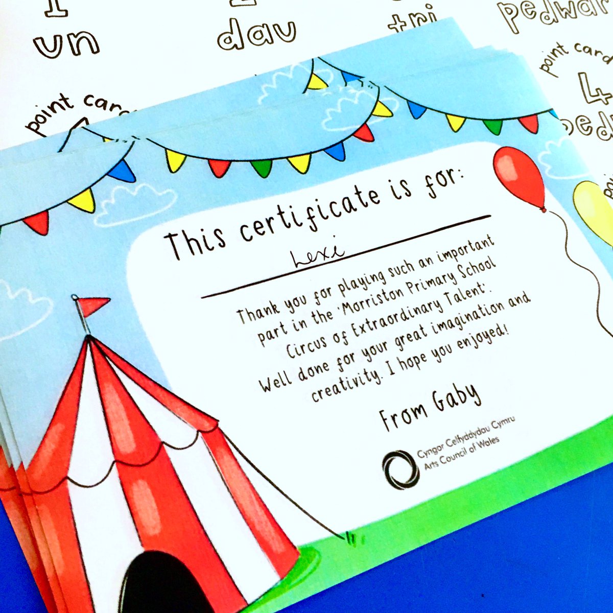 GrowupGaby's tweet photo. It’s the end of another brilliant project in @Morristonps. Year 4/5 made their own circus event which included creating posters, clown boards and their own games which you could win tickets on and trade for a prize. I am so proud of what they have accomplished 🎪 @Arts_Wales_ https://t.co/jgMxnoGnPV