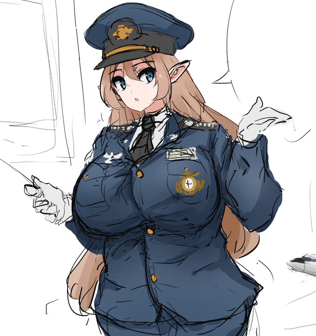 空軍はこんな感じの制服にしようか 