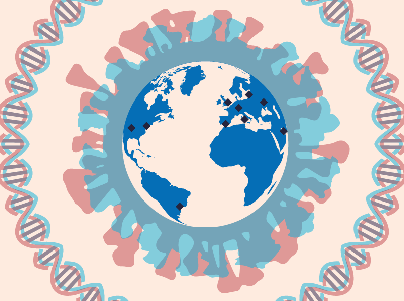 broadinstitute's tweet photo. Using data from nearly 50,000 #COVID19 patients across 19 countries, scientists report 13 genetic factors strongly associated with #SARSCoV2 infection or severe COVID-19. Learn more: https://t.co/2mc1AysRQ9 https://t.co/kmoHol86E1