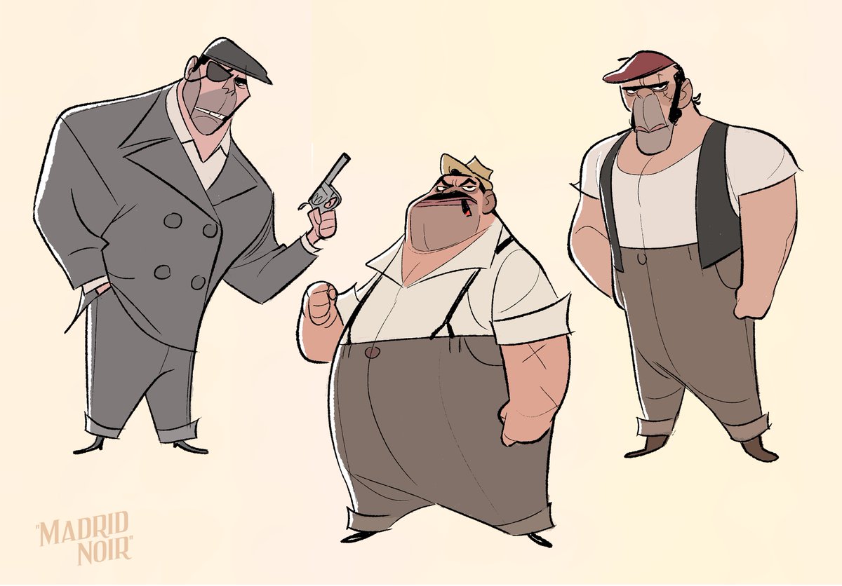 تويتر \ James A. Castillo على تويتر: "First explorations for Julio, the bad  guy! I wanted to make sure he looked genuinely intimidating compared to  Manolo. It took a while to get