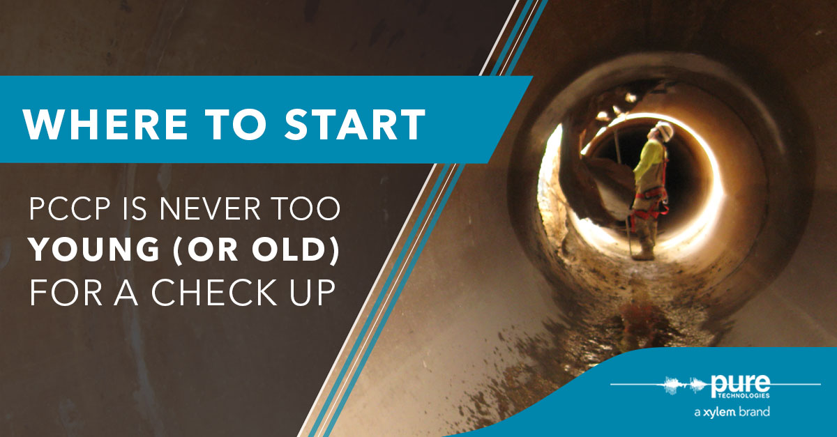 If you've never inspected your #PCCP, knowing where to start can be challenging. Check out the first blog in our Where to Start Series to learn more about PCCP and managing it proactively — bit.ly/3qR0LgM.

#pipelines #LetsSolveWater #WheretoStart