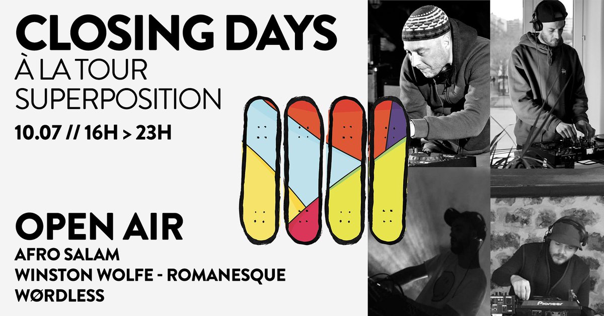 — DERNIER WEEK-END POUR RE(DÉCOUVRIR) SPRAYING BOARD —
J-1 avant la fin de l'exposition de Skate Art de référence à Lyon. C'est plus que jamais le moment de (re)venir nous voir pour un concentré d'art urbain, de culture skate, de musique et de très bonnes bières !

© Lionel Rault