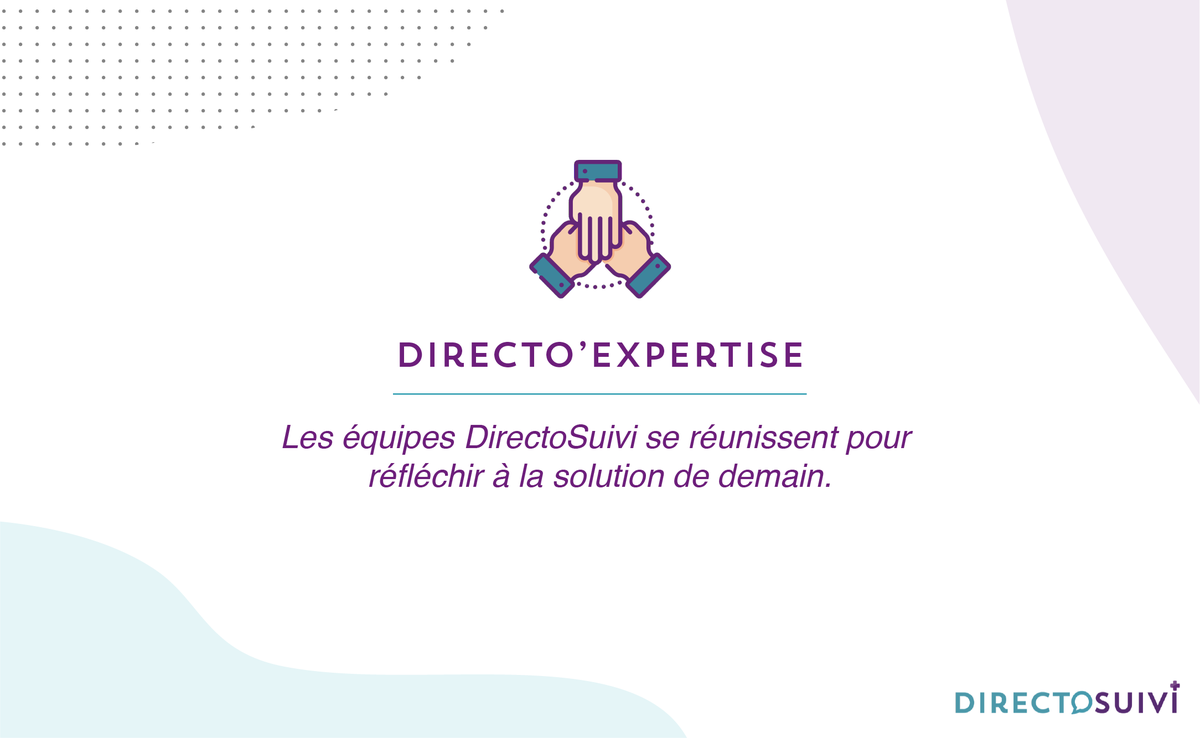 Nous avons à coeur de nous challenger... 💪🏼

C'est pourquoi les équipes DirectoSuivi se retrouveront lors d'un séminaire pour réfléchir à notre vision commune chez DirectoSanté :

Comment améliorer la santé des Français en renforçant et en optimisant le lien médical à distance ?