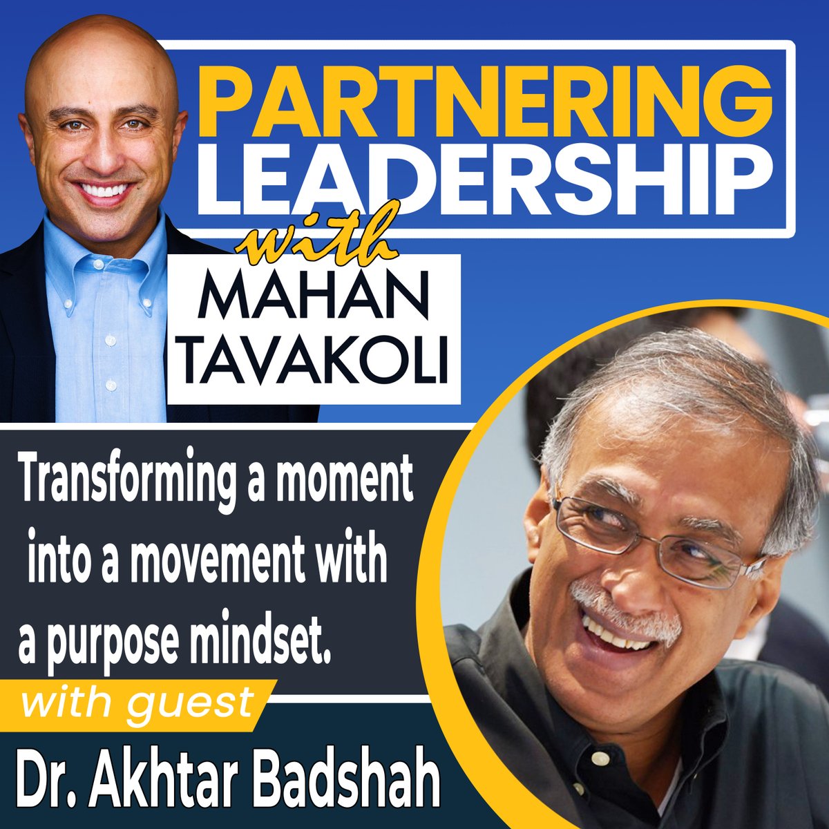 Mahany's tweet image. "Our fixation with a ME mindset has to evolve to more of a WE mindset." 

@Akhtarbad leader of Microsoft's global philanthropic efforts for more than a decade and author of #PurposeMindset

Listen to @PartneringLead #podcast: 

tinyurl.com/v8k8uufj

#leadership #purpose