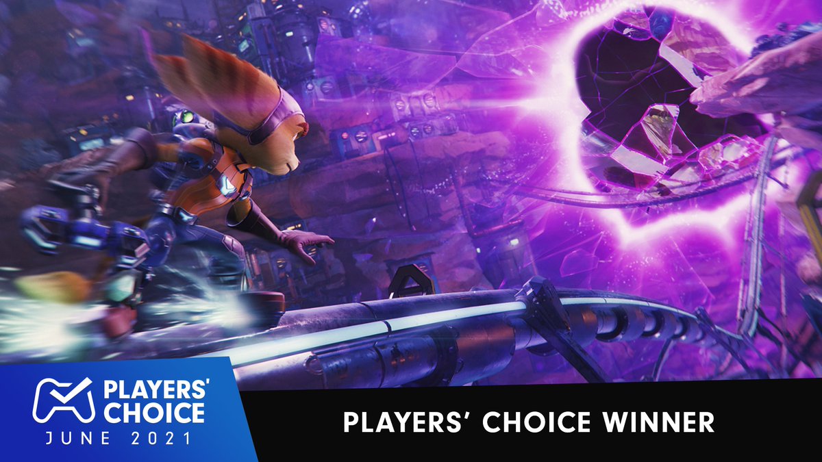 Playstation Ps Blog Readers Named Ratchet Clank Rift Apart As The Best New Game Of June 21 T Co 7rzc7o4att Congrats Insomniacgames T Co Cxe1vfrpqk