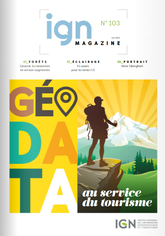 IGNpresse's tweet photo. Quand la #GéoData est au service du #tourisme, c'est à lire dans un IGNmag au parfum d'aventure... connectée ! 
IGN Magazine n° 103 maintenant sur @Calameo https://t.co/FyxU8yQm2Y #calameo https://t.co/6j2PzSskzl
