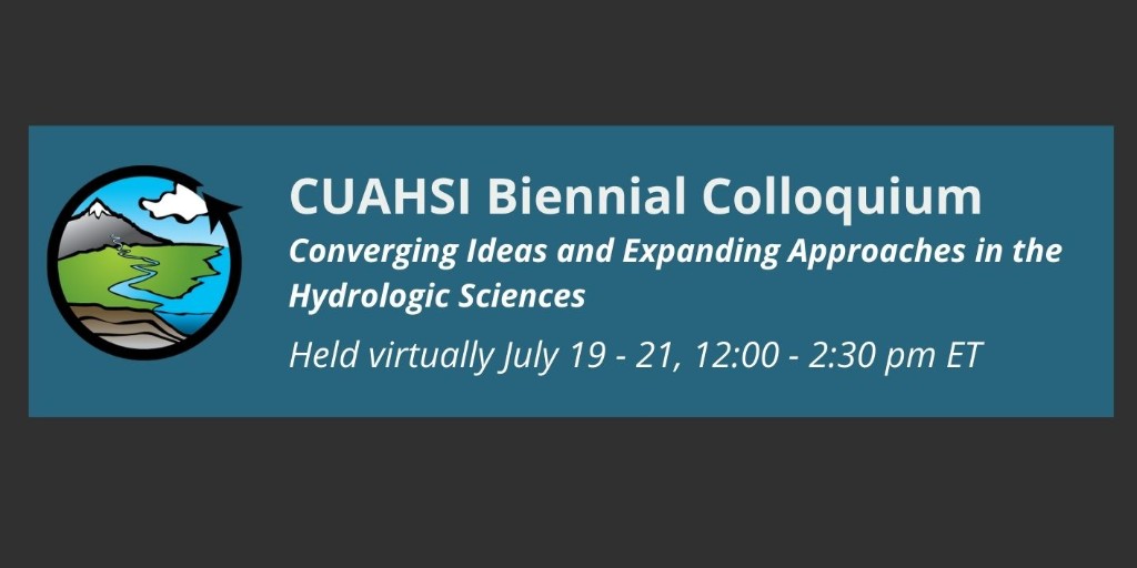 CUAHSI's tweet photo. Registration for the CUAHSI Biennial closes in one week on July 15th! do not miss out on this opportunity to mentorship, networking, and engagement with the water science community! https://t.co/1IyUCwN16S

#WaterScience #CUAHSIBiennial #CUAHSI20 https://t.co/NIK931hbQd