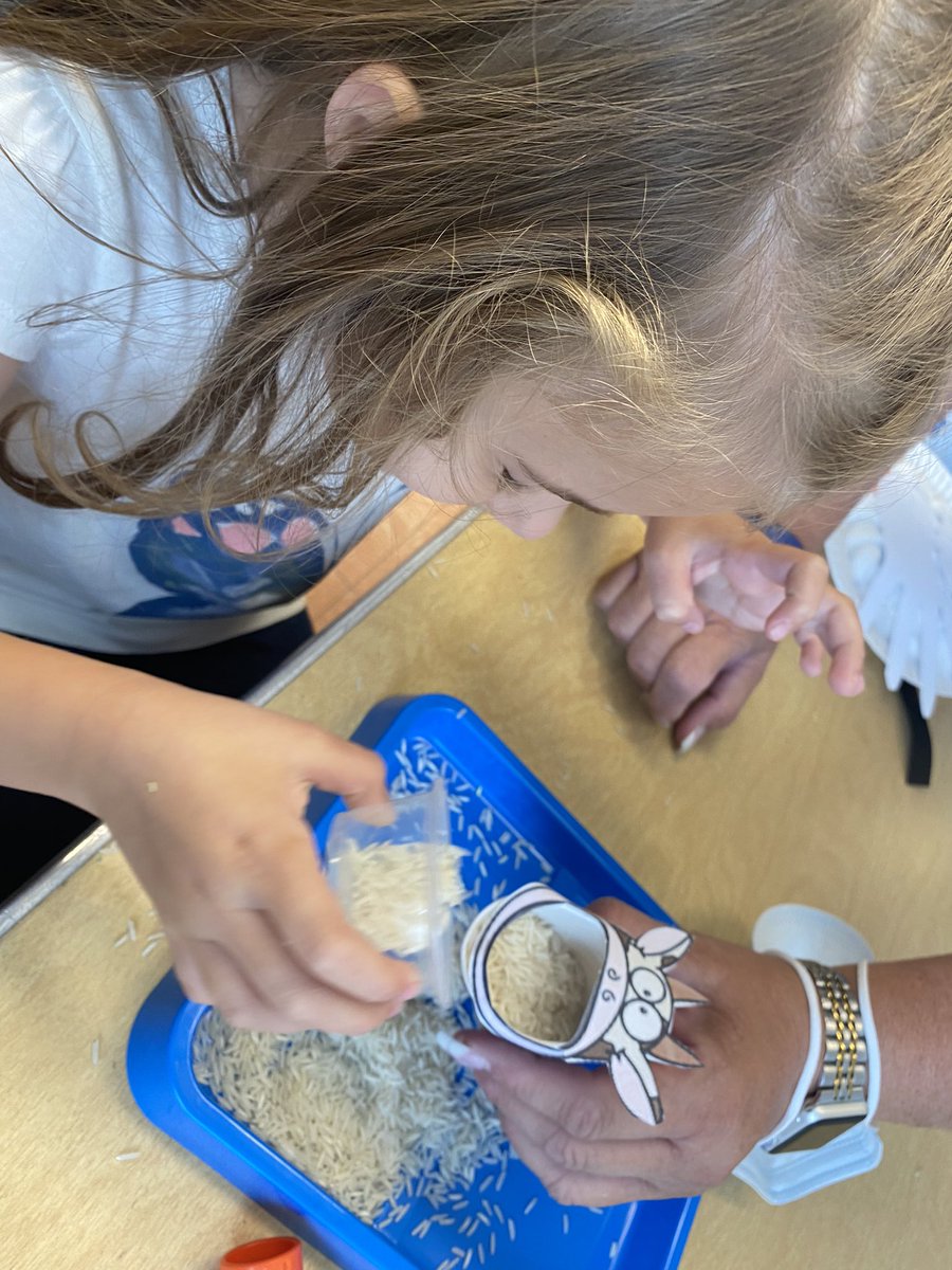 MissCVasquez's tweet image. Today we visited the farm! We started off the morning making our chickens! We then l fed our animals in a counting activity and ended our day making a fluffy sheep! 🐓🐑❤️ @BMcClelland24 #ESY21 #smorelearning #smorefun