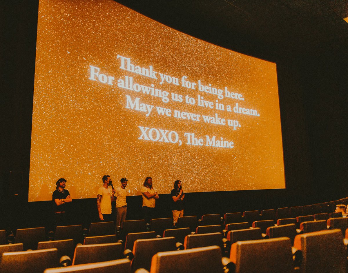 themaine's tweet photo. Thank you for being here.
For allowing us to live in a dream.
May we never wake up.
XOXO, The Maine

In 12 hours our 8th album is yours!!!! https://t.co/aWo3HyvDBm