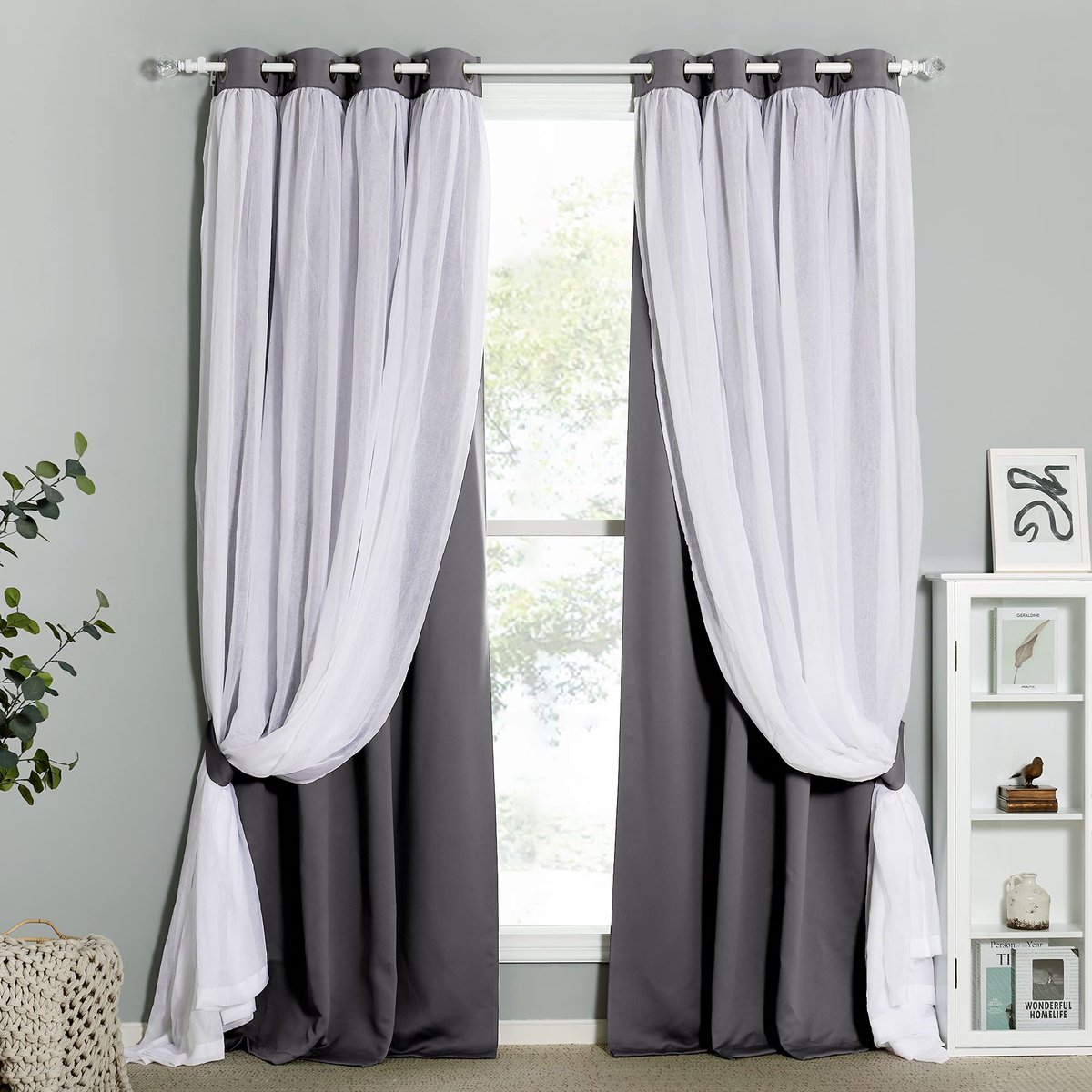 savvy_decor's tweet photo. Crushed sheer layer covered with one blackout curtain panel features a dreamy and romantic look to liven up any home decor and give you versatile layer options. Visit us today @savvy_decor #curtains #homedecor #bedroom #livingroom #homedesign #diningroom https://t.co/qAeITVipKF https://t.co/dR58nWgLVB