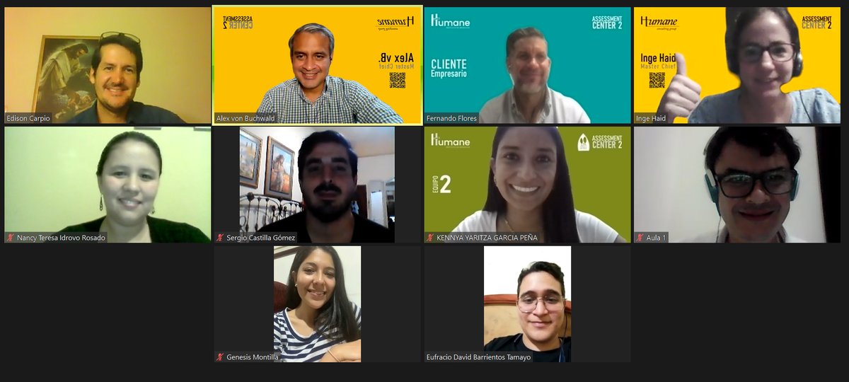 alexvonbuch's tweet image. En #AssessmentCenter de @HumaneNegocios  procuramos acercar las empresas con nuestros alumnos, generando una experiencia donde ambos ganen.  ¡Muy feliz de culminar el #AC2 con éxito! Ha sido una semana intensa de mucho aprendizaje. @HumaneHCG #Liderazgo #TransformacionDigital