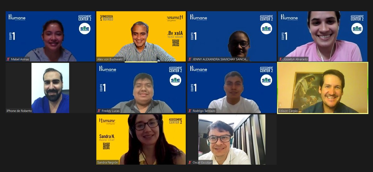 alexvonbuch's tweet image. En #AssessmentCenter de @HumaneNegocios  procuramos acercar las empresas con nuestros alumnos, generando una experiencia donde ambos ganen.  ¡Muy feliz de culminar el #AC2 con éxito! Ha sido una semana intensa de mucho aprendizaje. @HumaneHCG #Liderazgo #TransformacionDigital