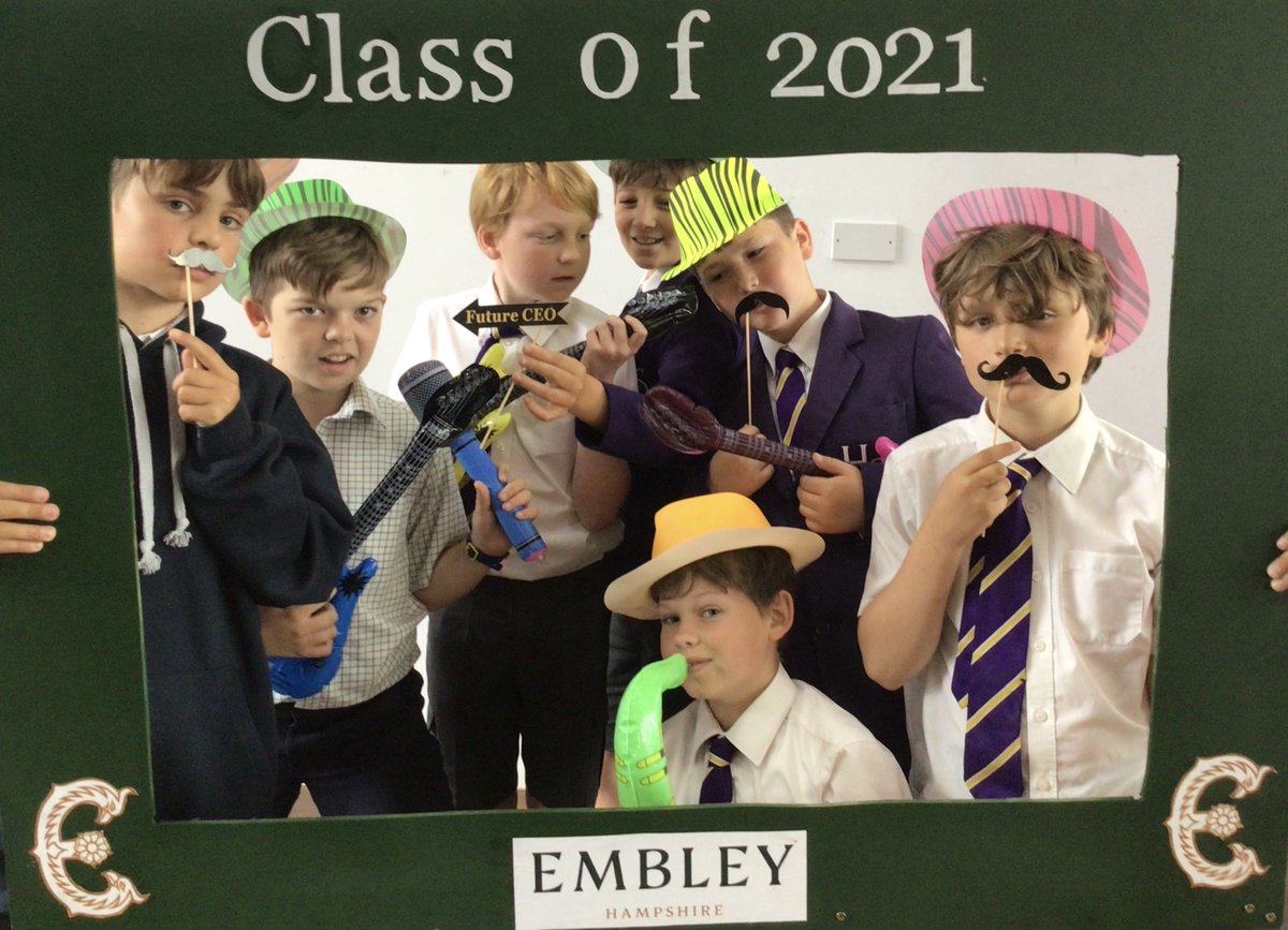 EmbleyHampshire's tweet image. Our Year 6s have been in the party spirit during the last few days of the Summer term! @EmbleyPrep