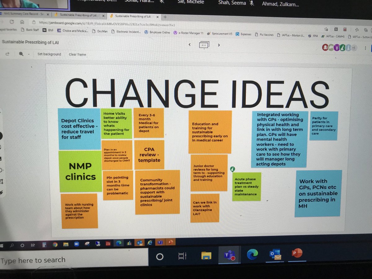 Nirusha (@nirushanicholas) on Twitter photo An interesting afternoon discussing Sustainable prescribing and looking at ideas to make changes in Depot prescribing #mhimprove <a href="/MYSie_/">Michele Sie</a> @Seema_198307 <a href="/SWLSTG/">South West London and St George's NHS</a> <a href="/SWLSTG_Qii/">SWLSTG QII</a> An interesting afternoon discussing Sustainable prescribing and looking at ideas to make changes in Depot prescribing #mhimprove <a href="/MYSie_/">Michele Sie</a> @Seema_198307 <a href="/SWLSTG/">South West London and St George's NHS</a> <a href="/SWLSTG_Qii/">SWLSTG QII</a>