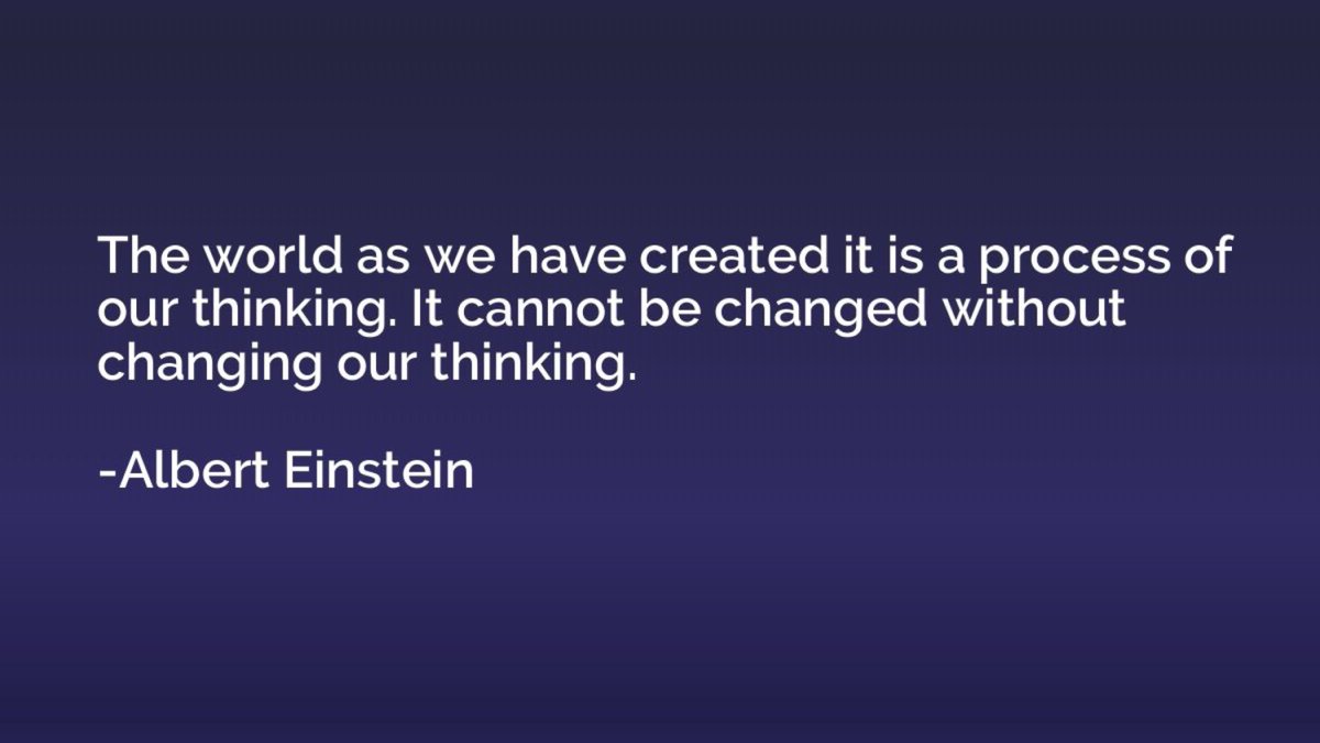 We like pretty quotes like this, but how many actually do the daily deliberate practice of a new way that is the mechanism nature gave us for changing our thinking? It's not so hard, but starting can be hard. That's why we have Starter Kata for developing scientific thinking.