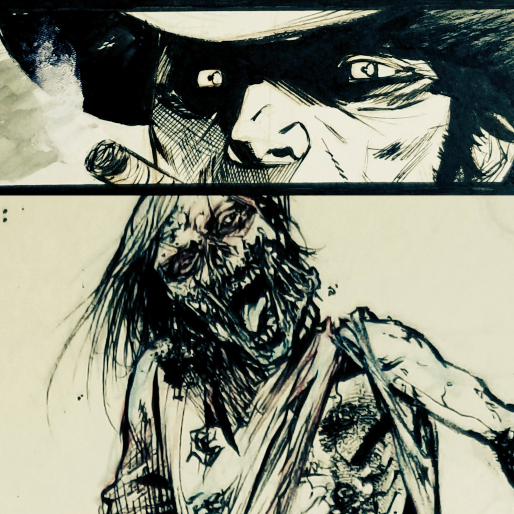 Some raw inks from Techni-Horror season 1 and a bit from season 2💀 