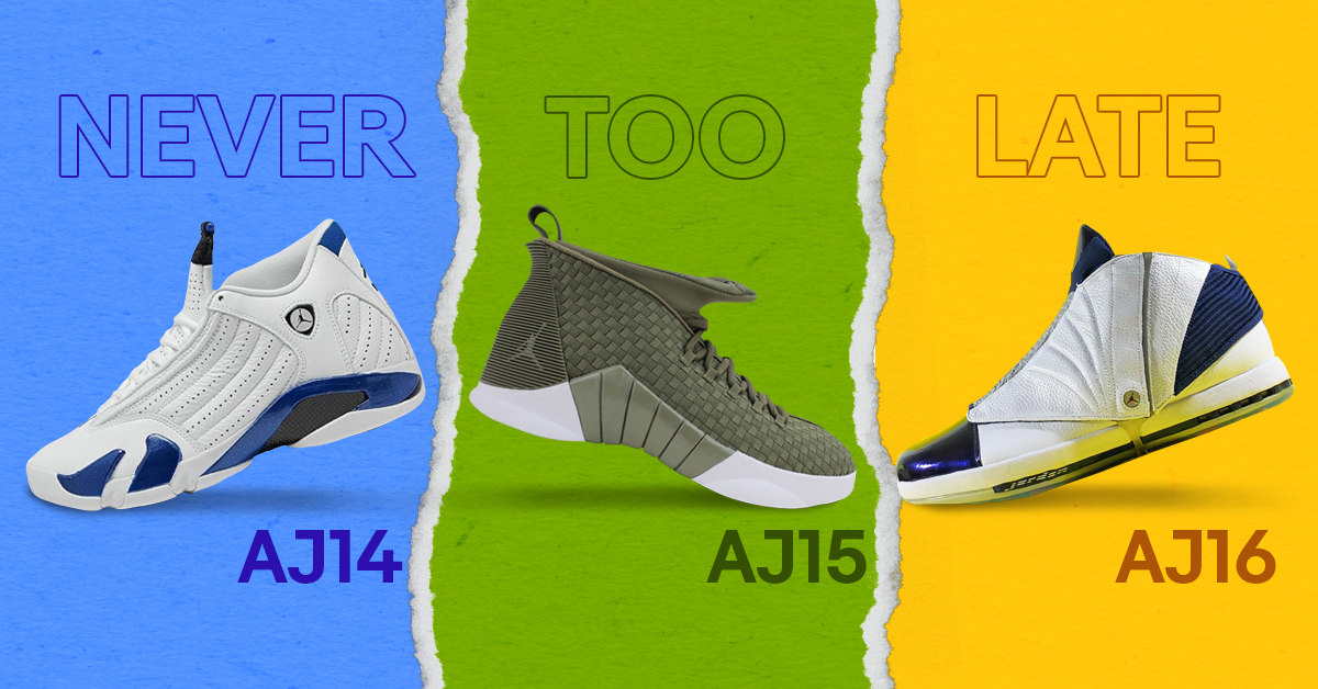 ebaysneakers's tweet photo. Some say Air Jordan lost its dominate spot as #1 grail after the AJ13 run—but now that we're seeing artists like Aleali May and Billie Eilish revising forgotten models, should we start calling it a comeback? What's your post-13 pick?
#AJII #AJXIV #AJXV #eBaysneakers #LaceEmUp https://t.co/tBbu71vvTE