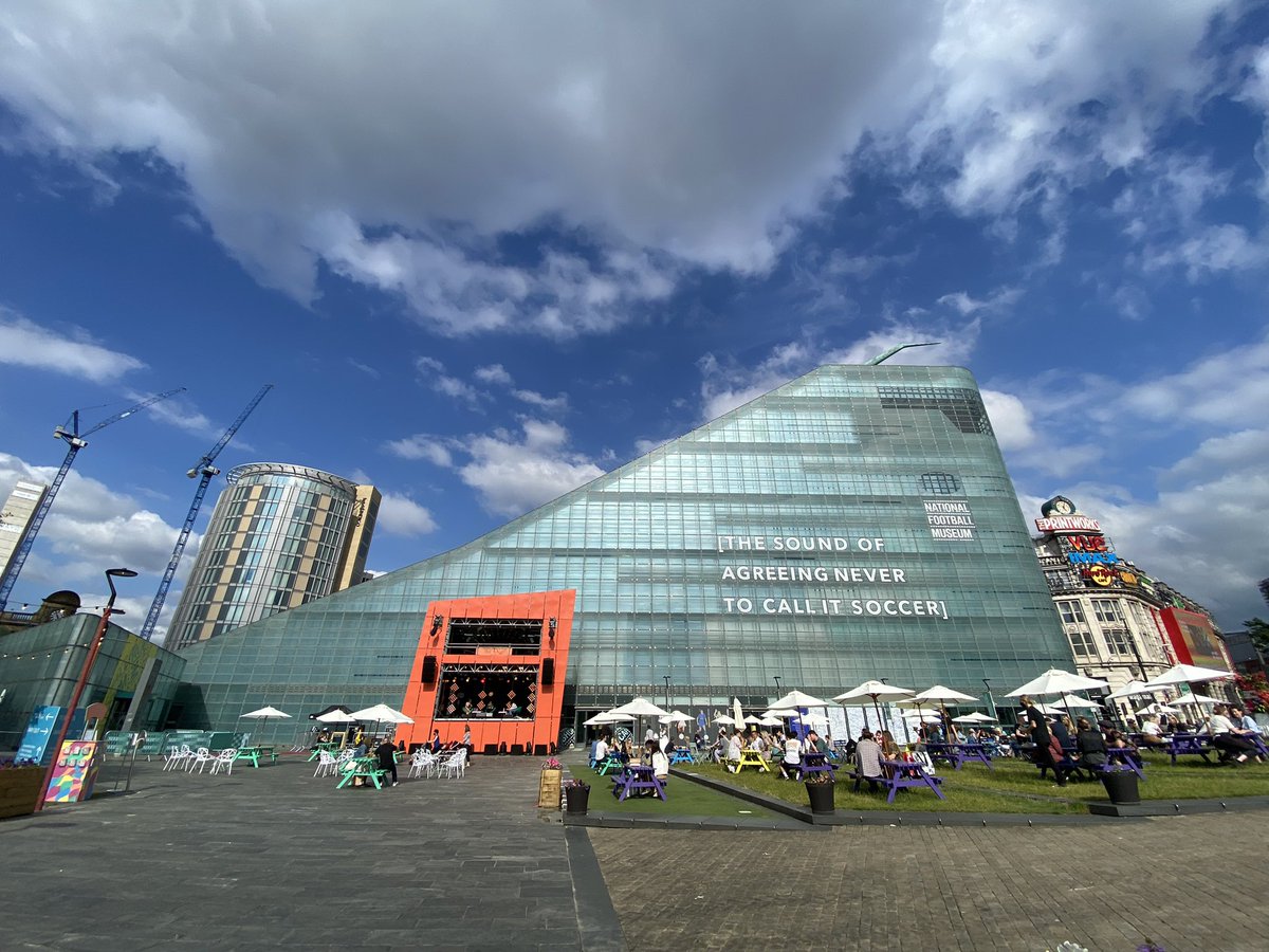 Great evening to be hosting some of our lovely <a href="/BruntwoodWorks/">Bruntwood Works</a> customers at <a href="/MIFestival/">Manchester International Festival</a> 

Boss soundtrack courtesy of the wonderful <a href="/hattiepearson/">Hattie Pearson 🎩☕️🍐☀️</a> and <a href="/FeelGoodClub3/">Feel Good Club</a> 

#thisismcr