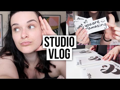 PACK ORDERS WITH ME (+ an honest chat 😞) | Studio Vlog youtube.com/watch?v=s4JOQh…