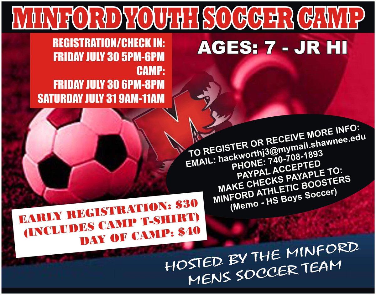 Youth soccer camp!!