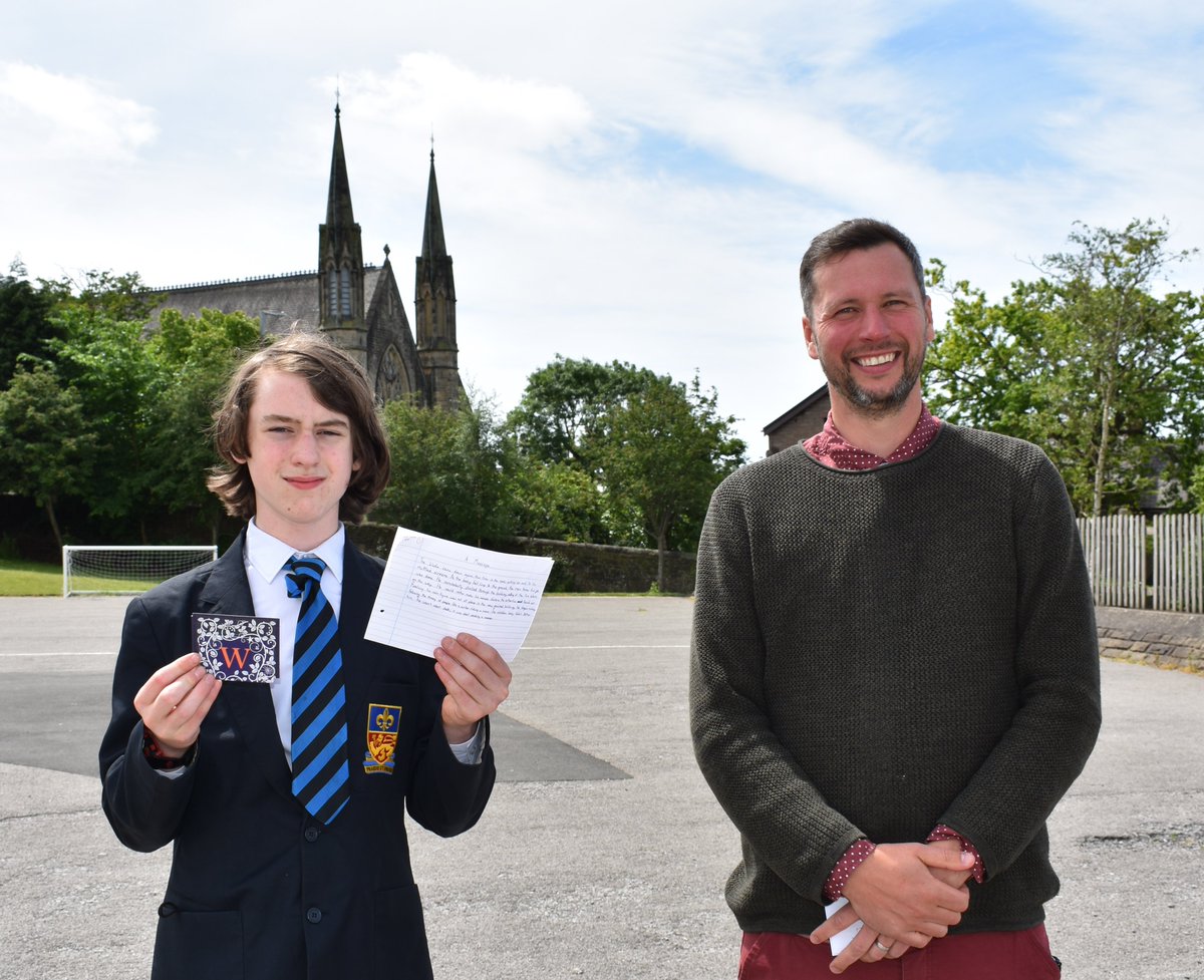 LRGSLancaster's tweet photo. Well done to Jack in Year 8 for winning the Unsolved writing competition 👏
https://t.co/ZjLxgQTnXy
@LRGSEnglish https://t.co/wB6hF8fS19