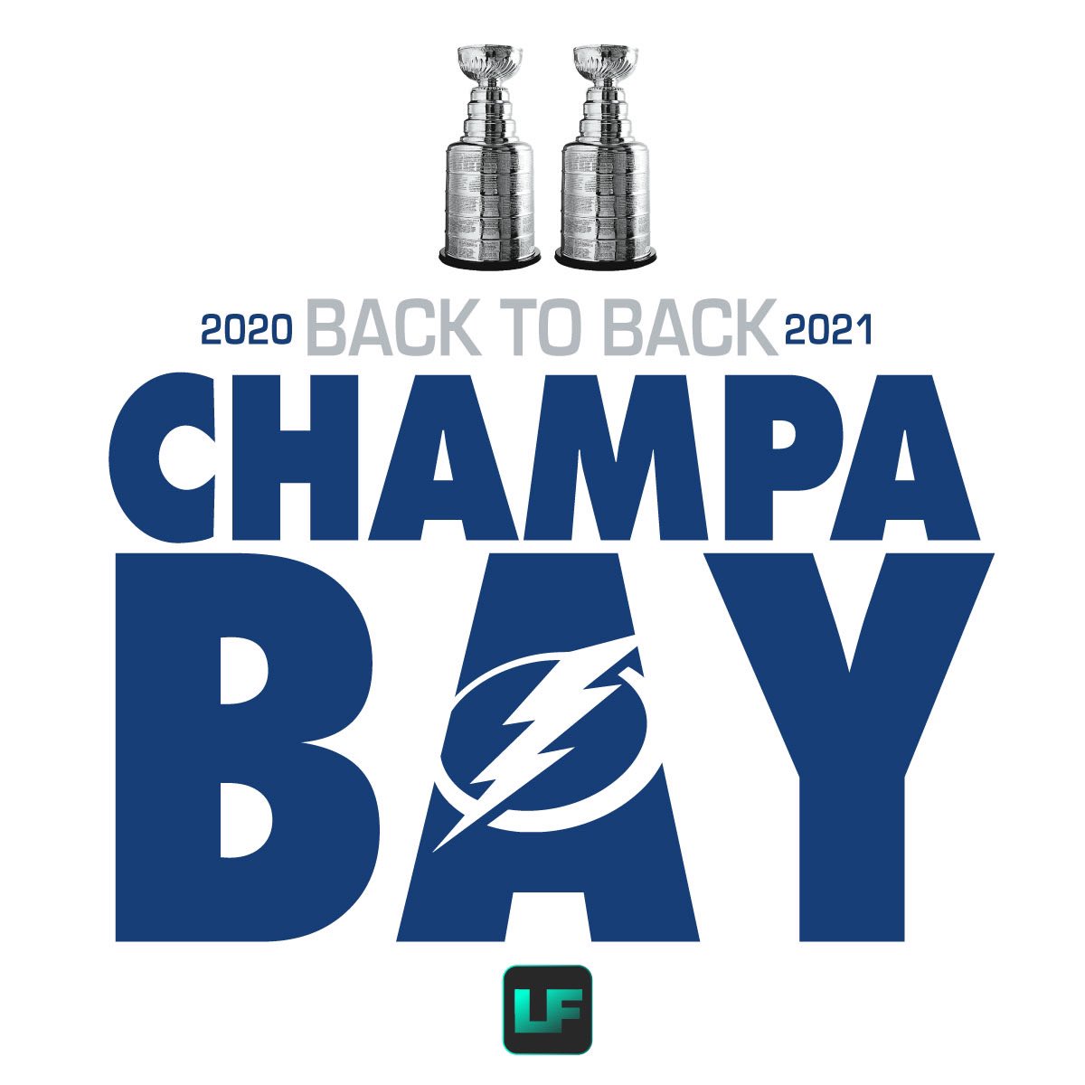 LFRadio's tweet photo. Congrats to the @TBLightning #GoBolts #StanleyCup #BeTheThunder #back2back #StanleyCupChampions #TampaIsAHockeyTown https://t.co/DpcojHdcJ3