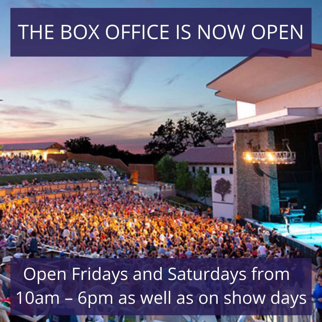 🎟 BOX OFFICE IS NOW OPEN 🎟 The VRA box office will be open Fridays and Saturdays from10am – 6pm as well as on show days!