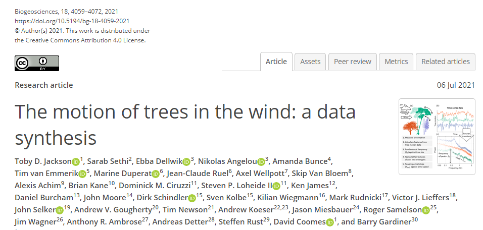 CRMR_Qc's tweet photo. NEW ARTICLE ! 📑
👇
https://t.co/IsmAR5AvDV
💰🙏 @NERCscience @EPSRC @4TUFederation @NSERC_CRSNG @cwfc_ccfb @USDA_ARS @NSF @forestservice @EPAresearch @RCN_Norway
#treesize #DBH #windspeed #treemotion #wind https://t.co/kPh0ViaE2g