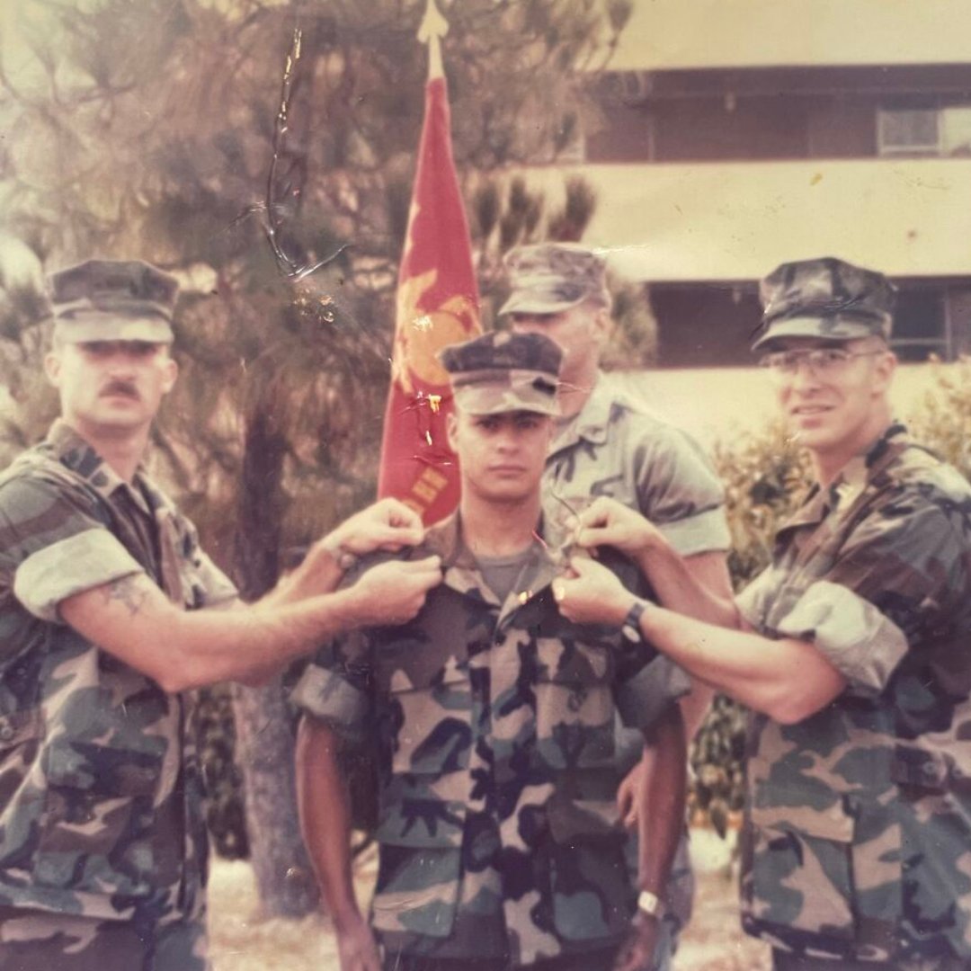 PublicCounsel's tweet photo. For more than two years after initiating his naturalization application, Hector Ocegueda-Rivera, a deported U.S. veteran has been prevented from attending his citizenship interview because the government wouldn’t allow him to enter the country. #deportedveteran 

Until today... https://t.co/pkJmeIKCxl