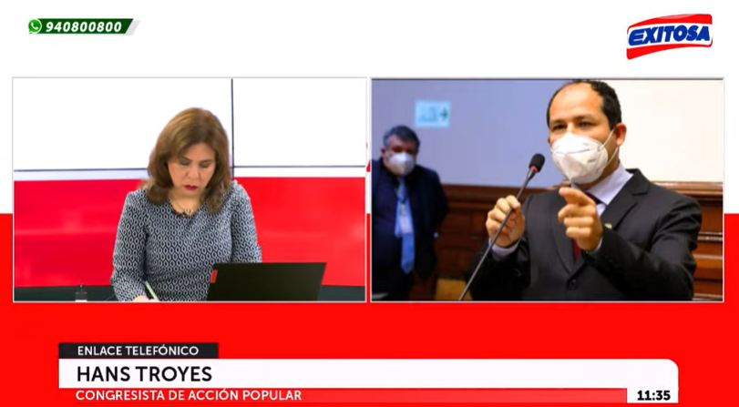 🔵🔴#AHORA | Congresista de Acción Popular, Hans Troyes, sobre elección de miembros del TC: "Hemos visto que algunos candidatos no cumplen con los requisitos o tienen apegos políticos a algunos partidos. Eso afecta la meritocracia que se necesita". 

🌐► bit.ly/2ROAKl