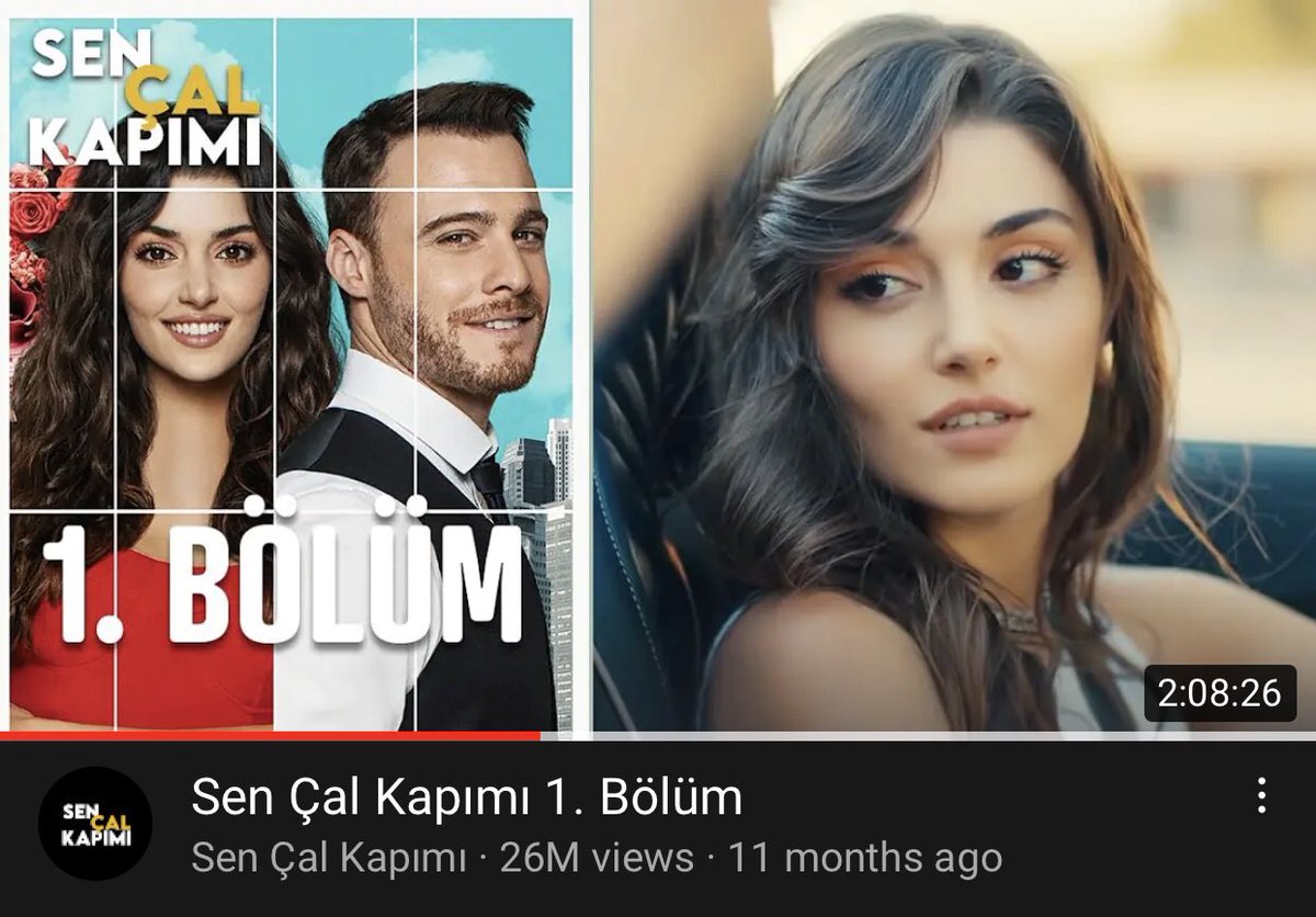One year later, first episode has 26 million views on youtube! 🔥

#SenÇalKapımı1Yıl