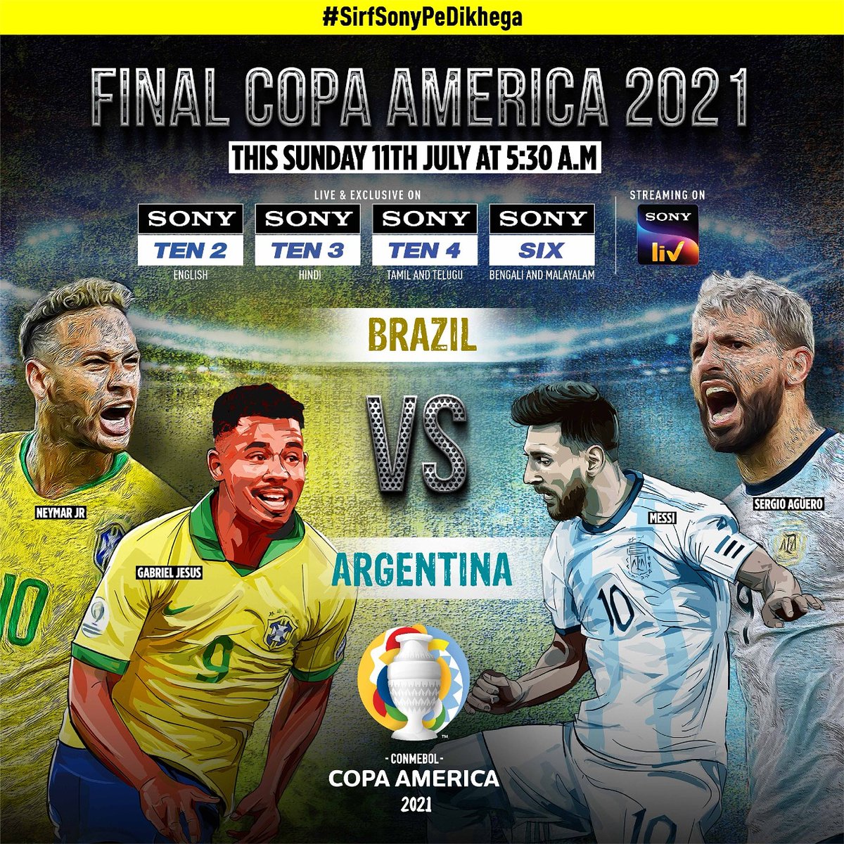 Brasil x Argentina  Tudo sobre a final da Copa América 2021