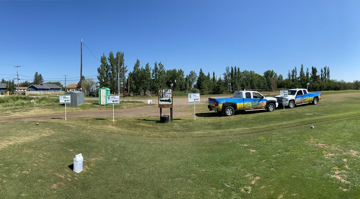 Getting ready for the golf day at Meota !!!
@GMacsAgTeam <a href="/bdunhin/">Bennie Dunhin</a> <a href="/brydentempleton/">Bryden Templeton</a> #SprayConnect #SoilConnect #iFARM