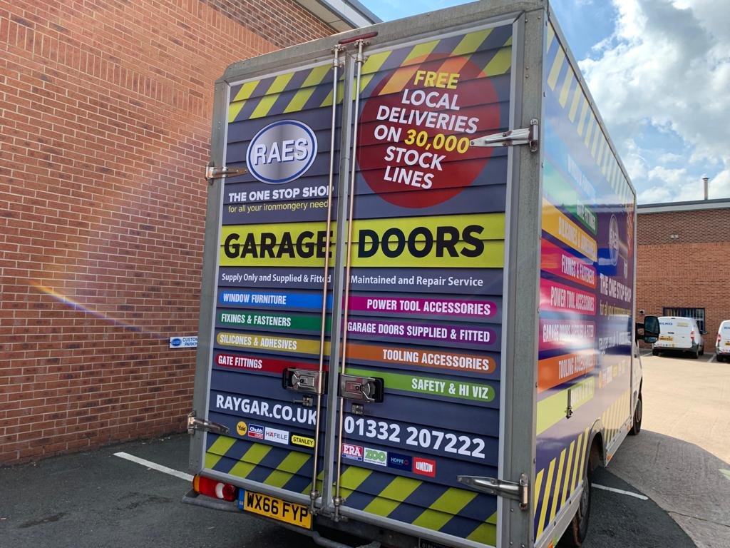 Newly sign written vehicle. Well pleased with it.
