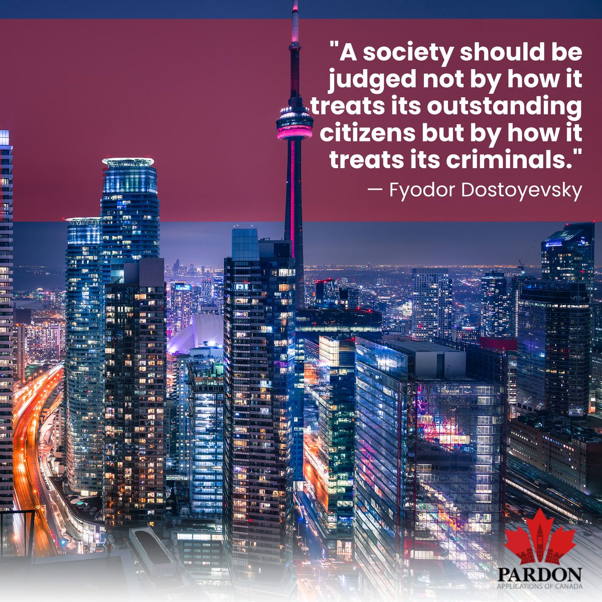 pardonsofcanada's tweet photo. Give this post a LIKE if you believe in the advocacy of second chances for those who successfully complete their sentencing, and agree that Dostoyevsky's words still hold true today.
#Dostoyevsky #PardonApplicationsofCanada #PAC #CanadianPardon #USEntryWaiver https://t.co/ZEssbNlDzd