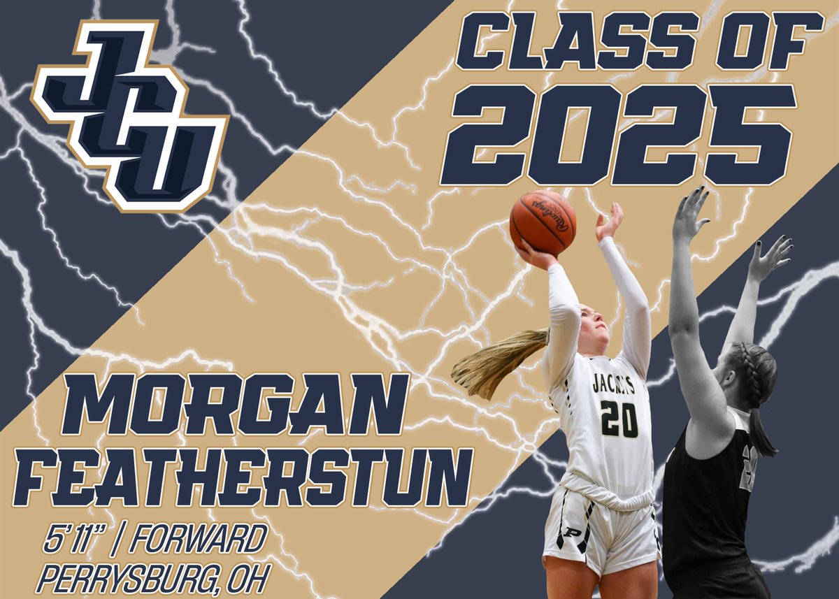 Next up: Class of 2025 Morgan Featherstun from Perrysburg, OH! ➡️“I’m really excited to come to JCU because I love the campus and can’t wait to meet all the new people that come with it”⚡️