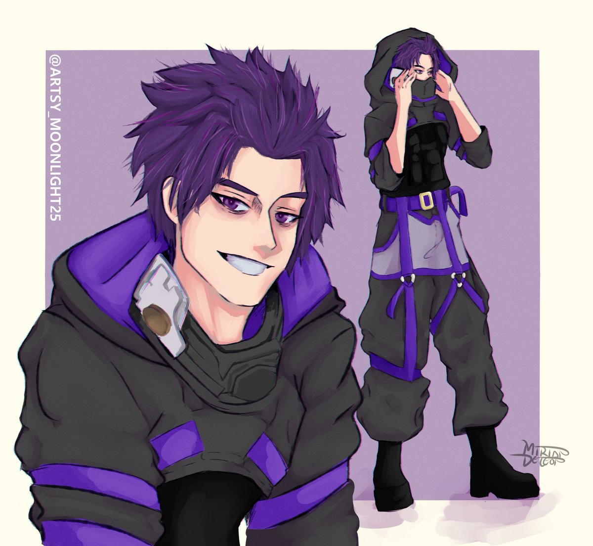 #shinsou pro-hero inspired by the cosplayer @/readysetrose, the suit is by ...