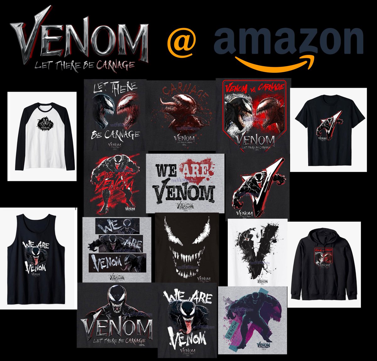 venom let there be carnage tshirt