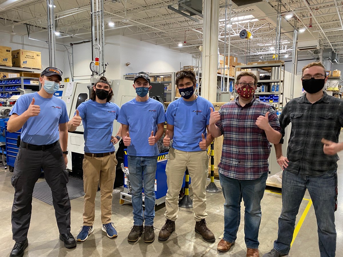 ThinkICATT's tweet photo. Do you know a high school graduate looking for career opportunities? #ICATT is a great way to jumpstart a career in manufacturing. Earn a debt-free associate degree while participating in hands-on training at one of our Network Companies. Learn more. https://t.co/xEnQ8NbPRX https://t.co/a3YrqlLhtg
