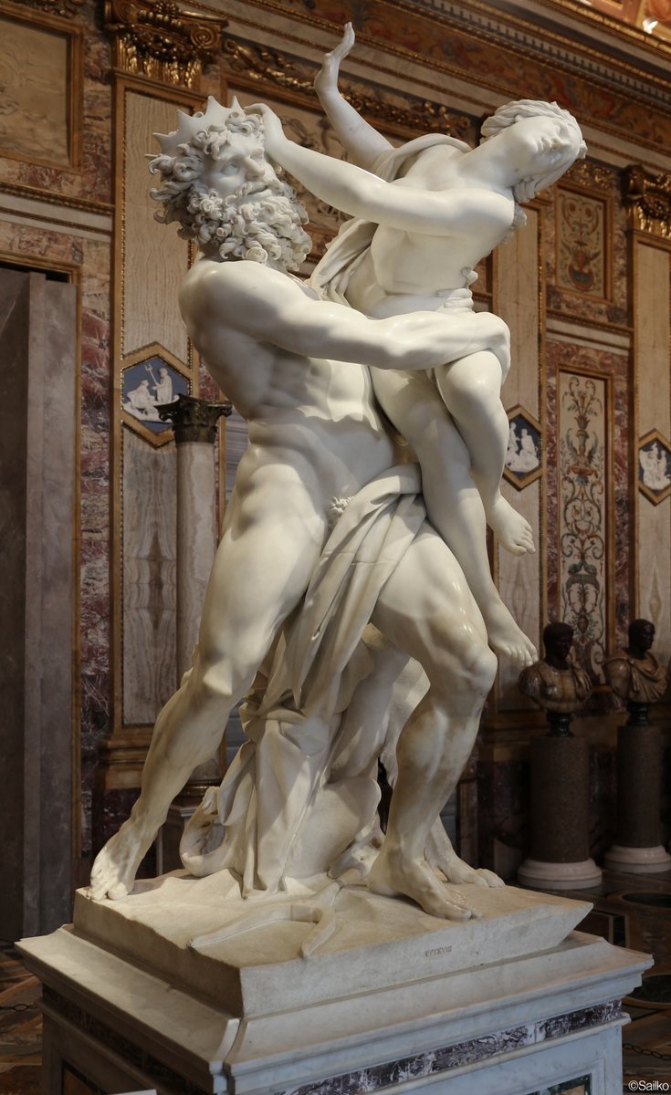 RaiCultura's tweet photo. 🎨 L’opera d’arte del giorno
Gian Lorenzo Bernini, Ratto di Proserpina, 1621-22, Galleria Borghese di Roma

#CondividiLaCultura https://t.co/cYyV9GfJtC