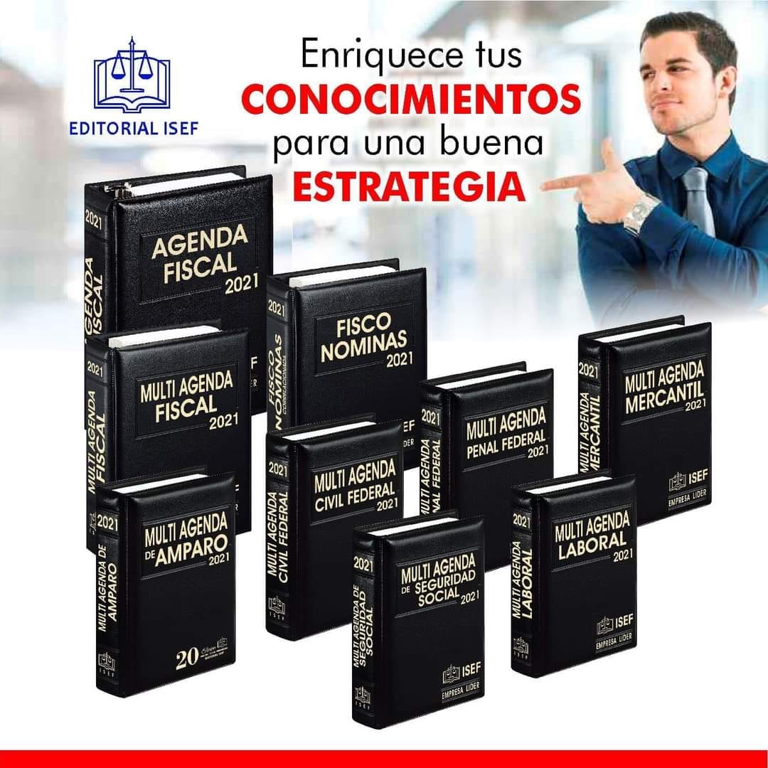 ¡Enriquece tus conocimientos para una buena estrategia!
💻libreriaisef.com.mx
☎ 50965115 - 50965116
📱55 7629 7072
📧 pedidos@grupoisef.com.mx