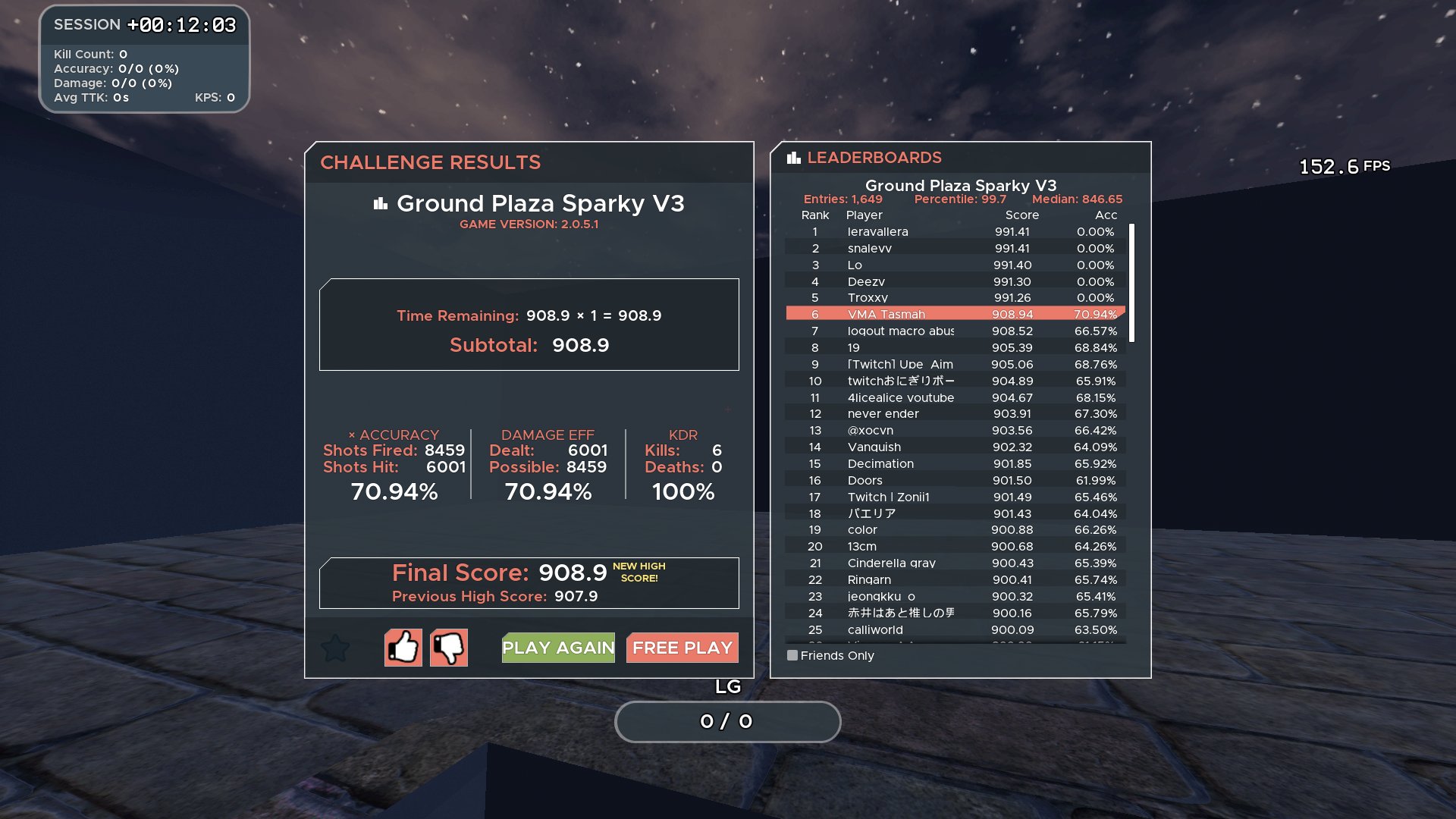 Tasmah on Twitter: "battlefield better aim trainer than kovaaks https