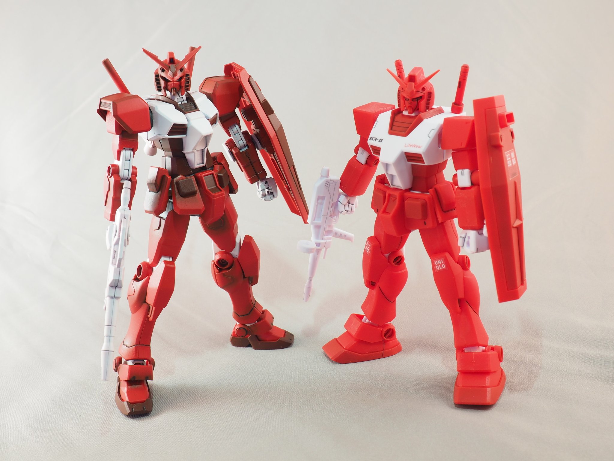 The Magic Tuba Pixie Apparently It S Gundam Day Because Rx 78 And It S 7 8 Happy Gundam Day All I Got Is This Uniqlo Gramps And The Gbn Base Gramps I Painted