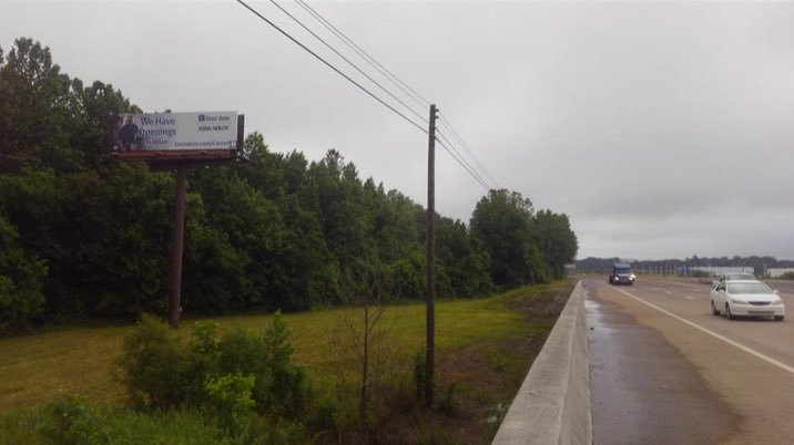 HerbComm's tweet photo. Check out our client’s @CecoDoor billboard that was installed in early June! Located on 5185 Highway 45. To check out their job openings go to https://t.co/JqxgEPD4Tm https://t.co/8YEl5b2X0Y