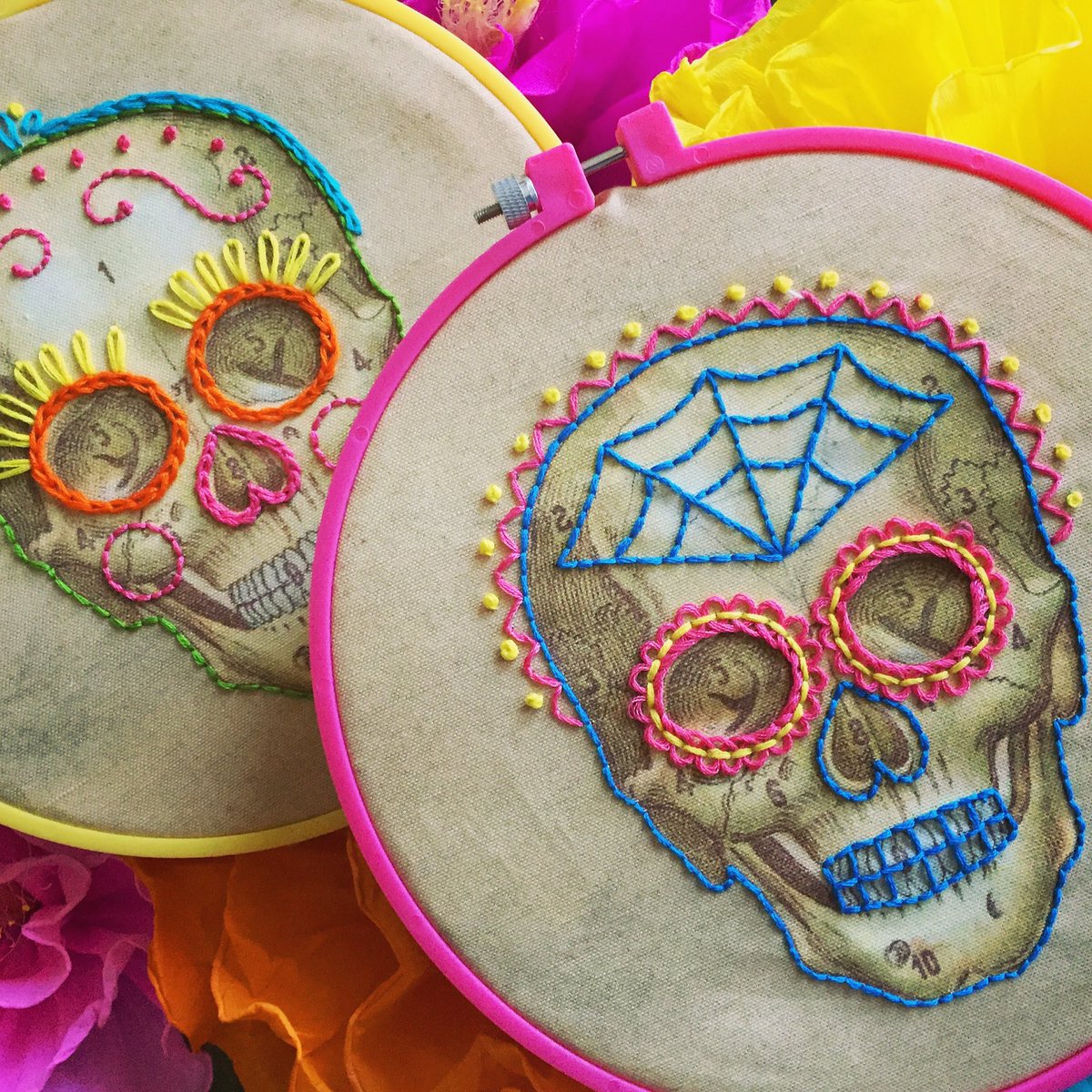 Ready for Eerie Embroidery? Join me for in-person workshops at Ephemera Paducah in KY this Halloween weekend! ephemerapaducah.com/events/eerie-e…