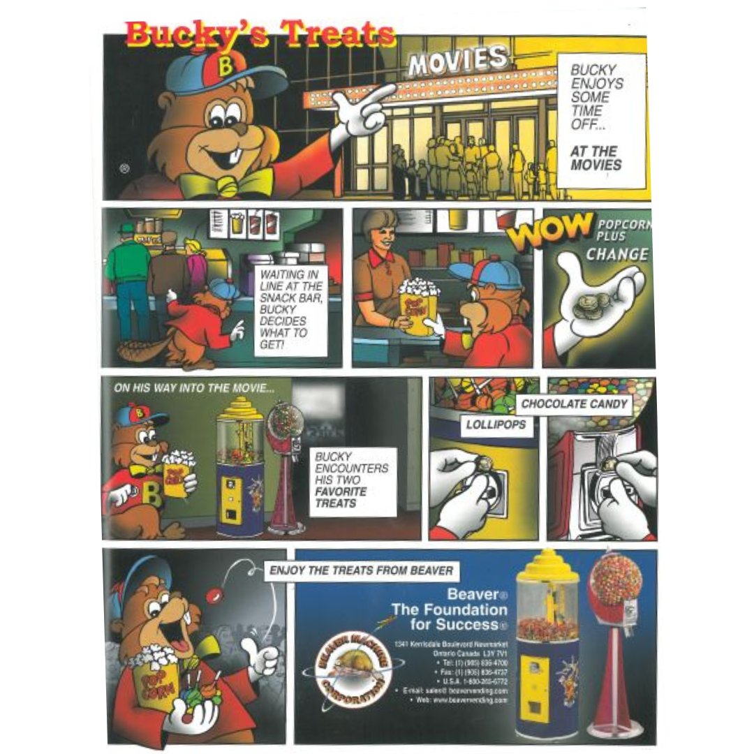 BeaverVending's tweet photo. What's better than one Beaver Gumball Machine? Two machines!

#throwbackthursday #beavervending #beavermachinecorp #gumballmachine #beavermachine #beavergumballmachine #vendingmachine #gummachine #candymachine #madeincanada #comic #superbeaver #captainbeaver #captainbucky https://t.co/5EM7igeLdf