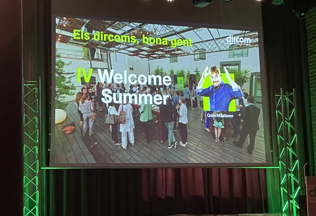 Los #dircom tenemoa una cita anyal en el #welcomsummer en la sede de Barcelona de <a href="/EstrellaDammEs/">Estrella Damm Es</a> Gracias <a href="/Dircomcat/">Dircom Catalunya</a> por reunirnos de nuevo, este año de manera presencial
