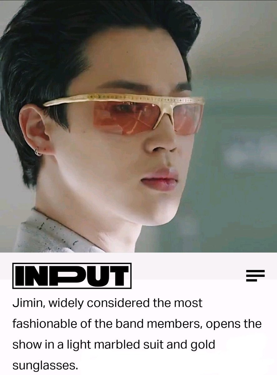 JIMIN DATA on X: US news media INPUT magazine mentioned Jimin in an  article about Louis Vuitton's #LVMenFW21 “Jimin, widely considered the most  fashionable of the band members, opens the show in