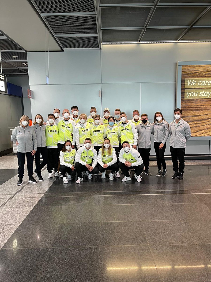 Deutscher Turner-Bund (@dtb_online) on Twitter photo Das Turn-Team Deutschland startet die Mission Olympia. Heute war der Abflug ins vorbereitende Traingslager in Joetsu. In zwei Wochen geht es dann mit dem <a href="/TeamD/">Team Deutschland</a> in Tokio endlich los!
#RoadtoTokyo #OlympischeSpiele #Turnerbund #turn_team Das Turn-Team Deutschland startet die Mission Olympia. Heute war der Abflug ins vorbereitende Traingslager in Joetsu. In zwei Wochen geht es dann mit dem <a href="/TeamD/">Team Deutschland</a> in Tokio endlich los!
#RoadtoTokyo #OlympischeSpiele #Turnerbund #turn_team