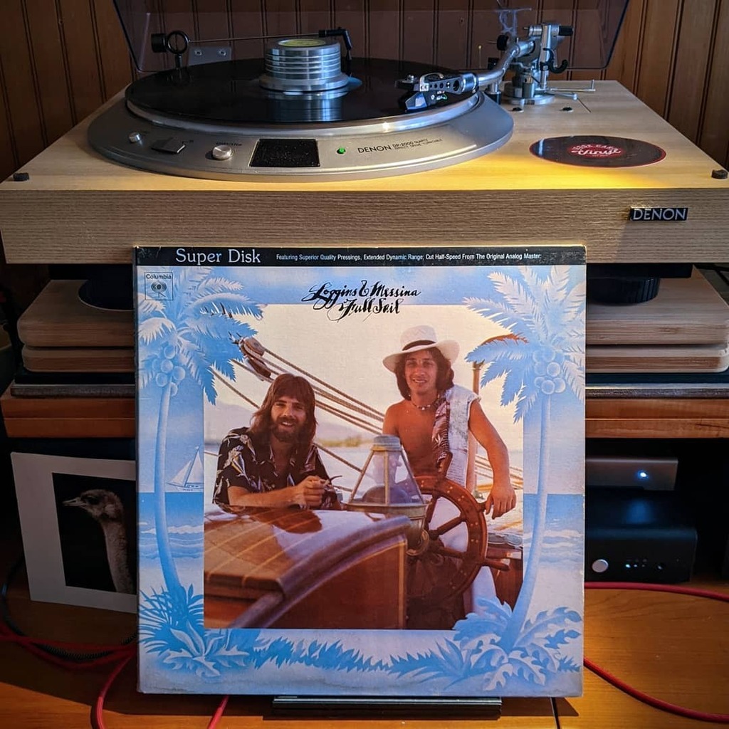 Loggins And Messina, 'Full Sail', 1980 half-speed remaster of a 1973 release.  #throwbackthursday #logginsandmessina #fullsail #yachtrock #superdisk #halfspeedmastered #vinyl #record instagr.am/p/CREuSYZMbwB/